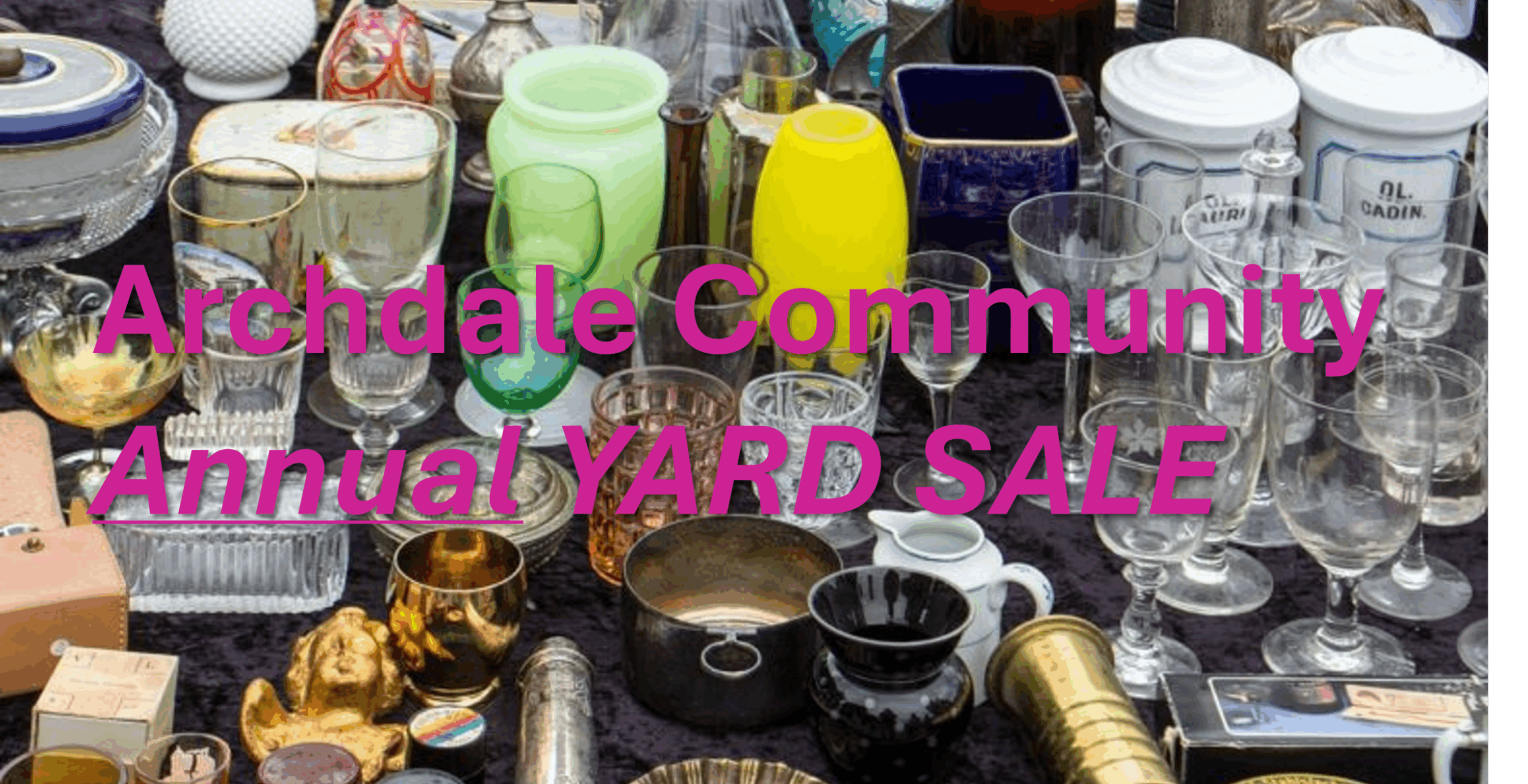 Archdale Yard Sale